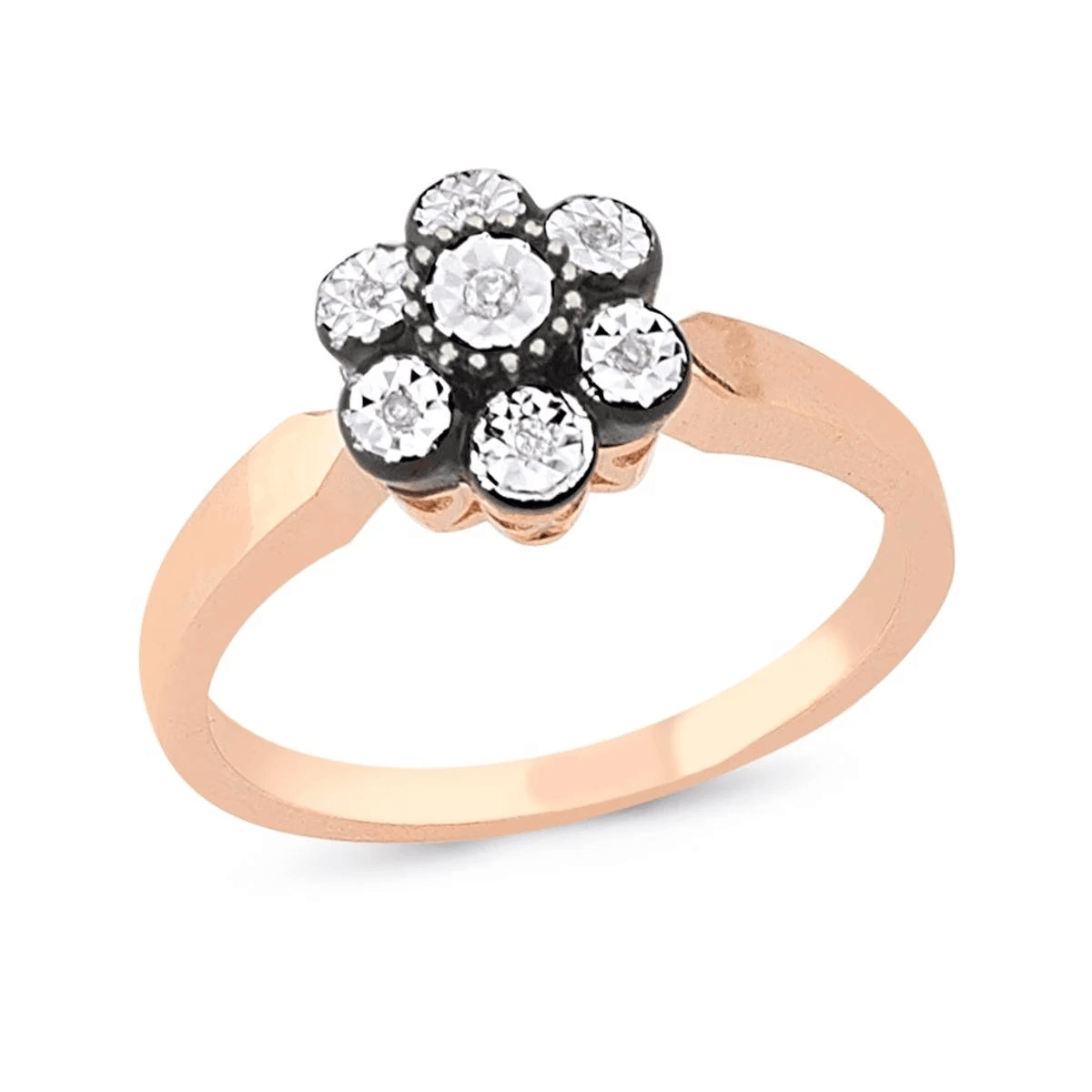 Daisy Diamond Ring