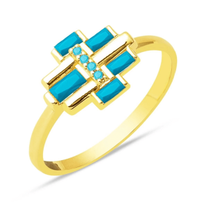 14 Carat Stone Gold Ring