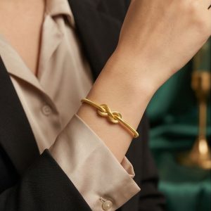 Aşk düğümü ajda kelepçe 14 Ayar - F14KLP356