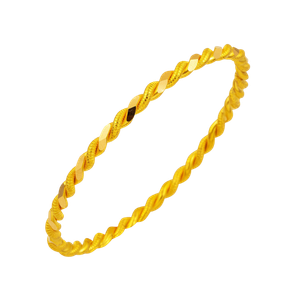 10gr. İkili altın burma bilezik 22 Ayar